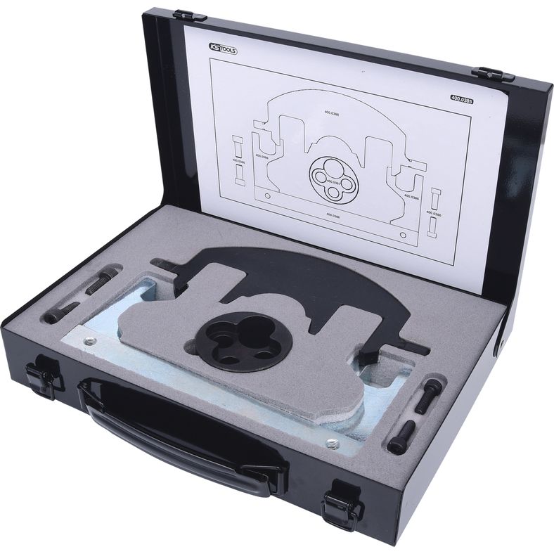 KS TOOLS Mercedes - motorinställning-verktyg-sats, 8-delars