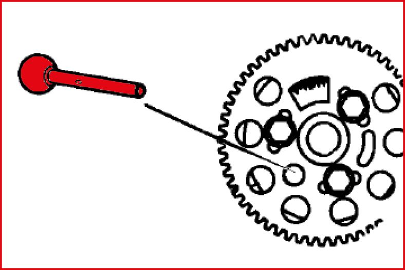 KS TOOLS Ford / Mazda - motorinställning-verktyg-sats, 18-delars