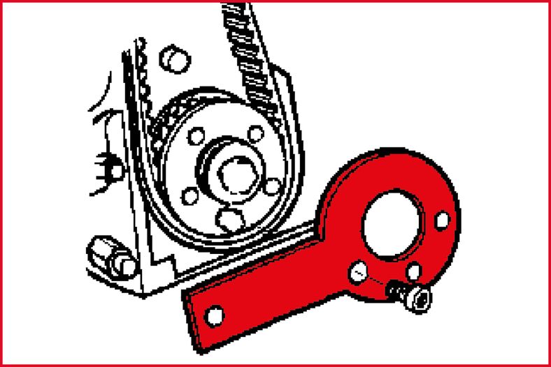 KS TOOLS GM / Opel / Saab - motorinställning-verktyg-sats, 11-delars