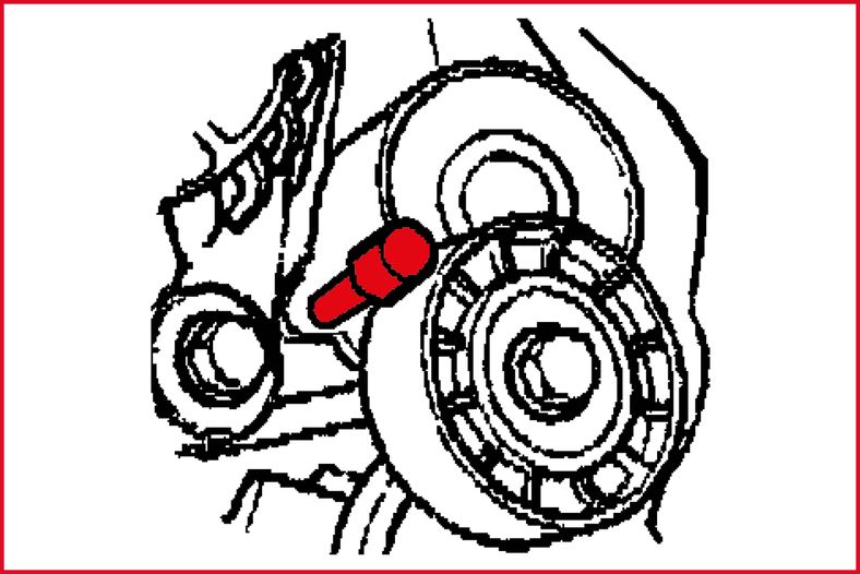 KS TOOLS GM / Opel / Saab - motorinställning-verktyg-sats, 11-delars