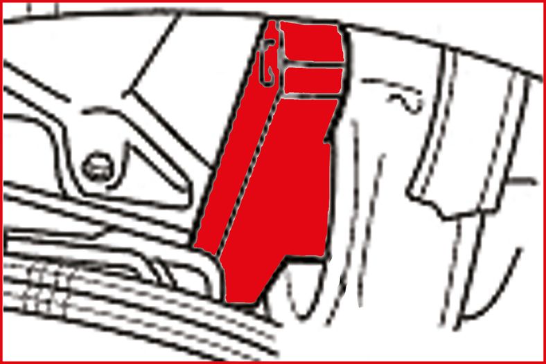 KS TOOLS Chrysler / Mercedes - motorinställning-verktyg-sats, 6-delars