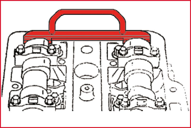 KS TOOLS GM / Isuzu / Opel / Saab - motorinställning-verktyg-sats, 36-del
