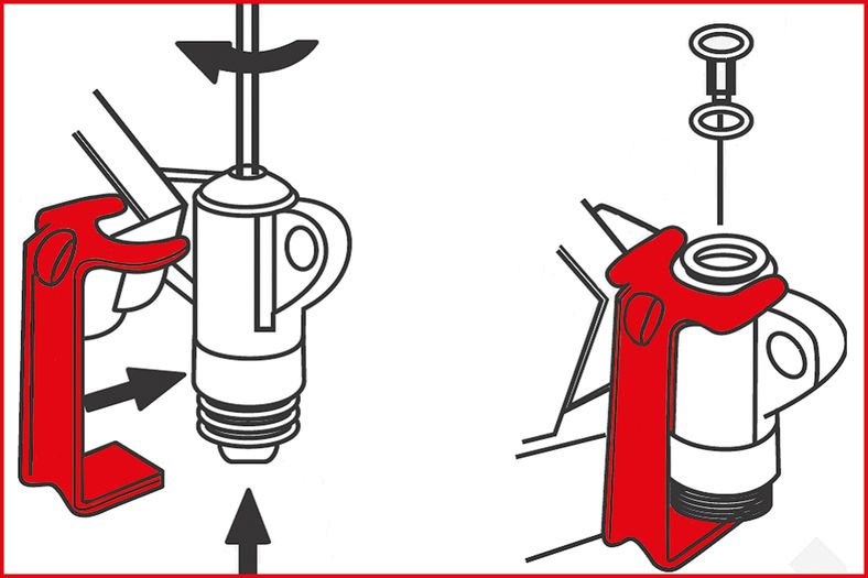 KS TOOLS Honda - motorinstälning-verktyg-sats, 6-delars