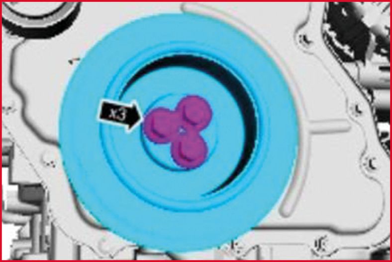 KS TOOLS Ford remskiva-mothållare-nyckel, 600 mm