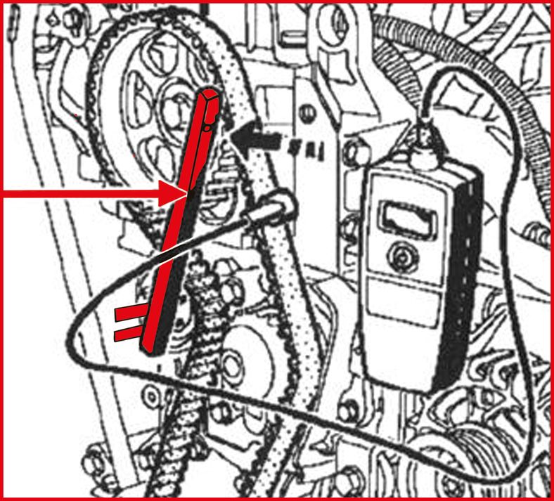 KS TOOLS Spännrulle-nyckel Renault