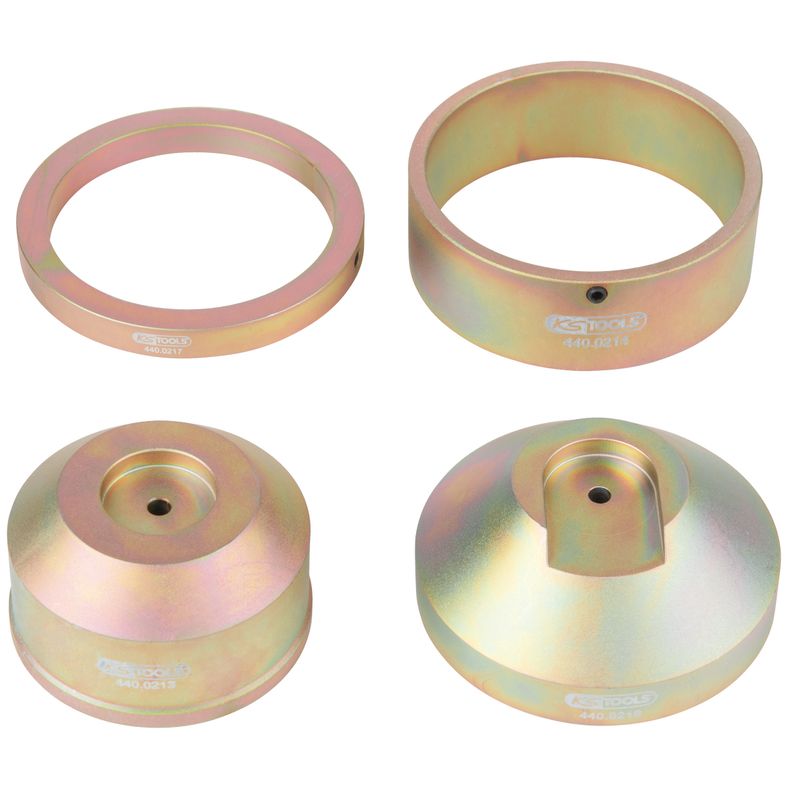 KS TOOLS Bakaxelbussning-sats för Volkswagen / Audi / Seat / Škoda, 4-del KS440.0210