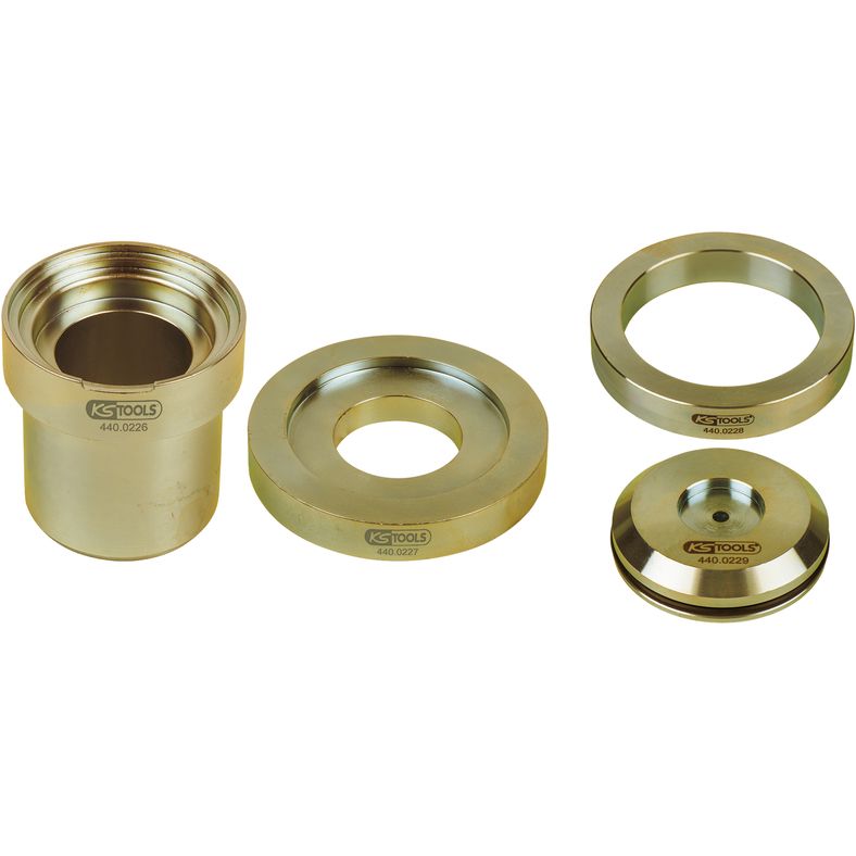 KS TOOLS Länkarmsbussningar-sats, bak Ford / Mazda / Volvo, 4-delars