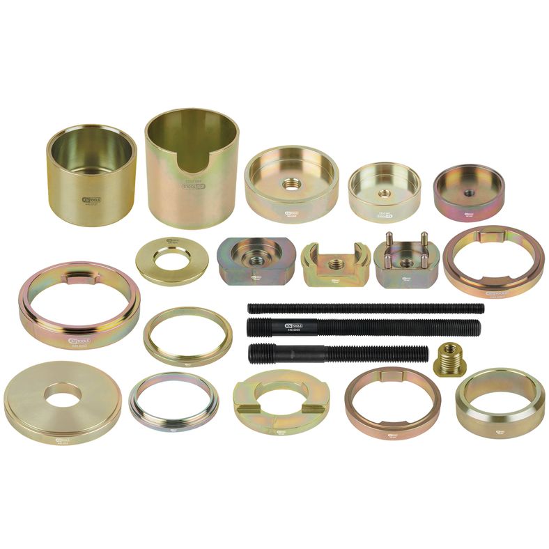 KS TOOLS Silentlagerverktyg-sats för BMW bakaxel, 21-delars