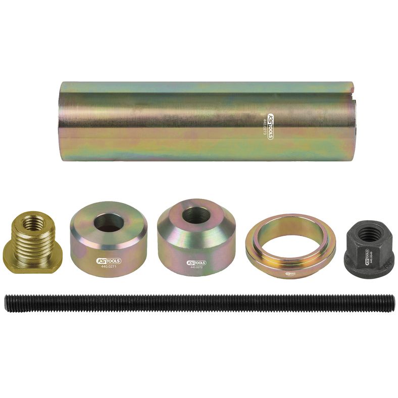 KS TOOLS Styrbussningar-sats, 7-delars, för Mercedes bak