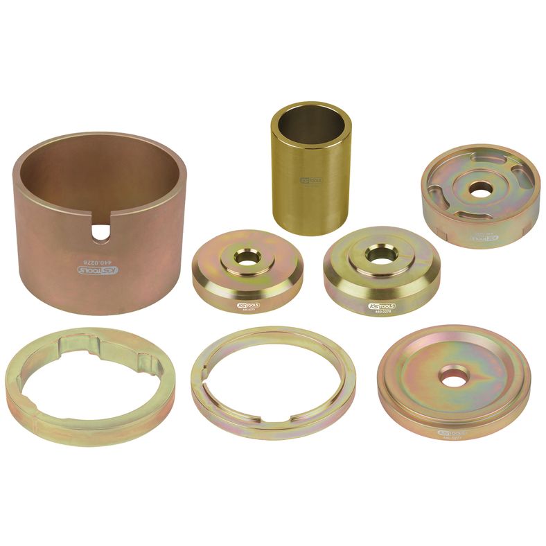 KS TOOLS Silentlagerverktyg-sats för Hyundai bakaxel, 8-delars