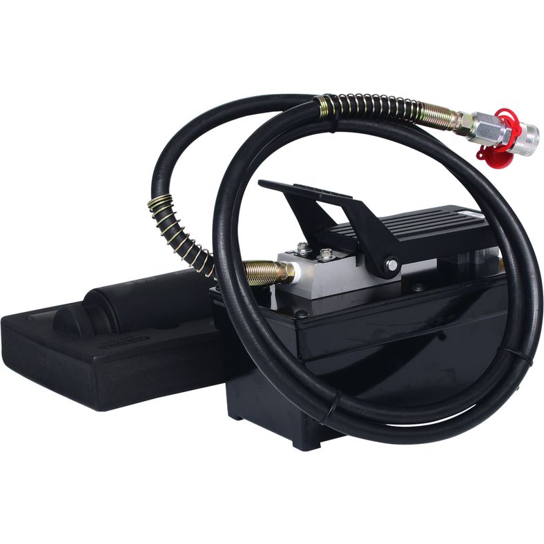 KS TOOLS Hydraulenhet 16 ton, med lufthydraulpump, 13-delars