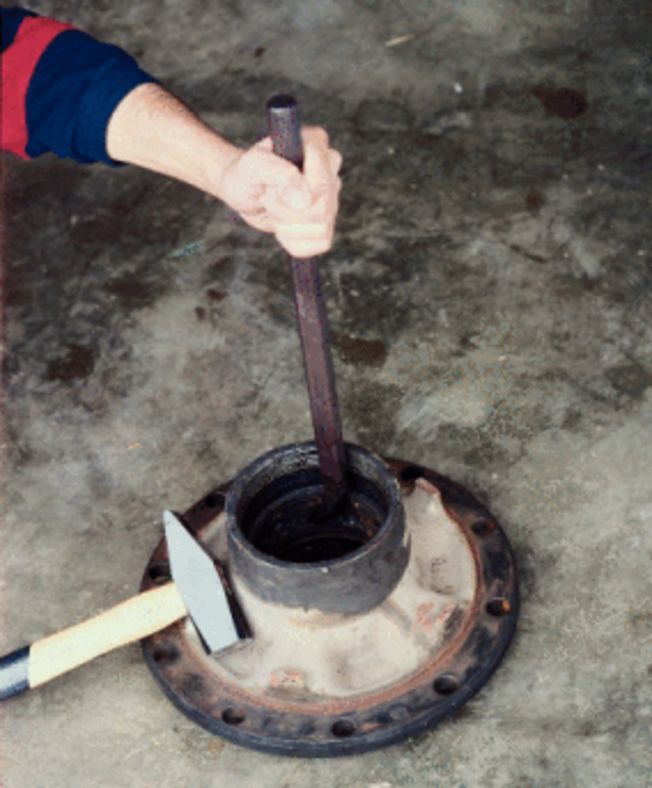 KS TOOLS lagerringutdragare 500mm