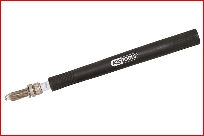 KS TOOLS Tändstift-inskruvningshjälp, dubbelsidig, 240 mm
