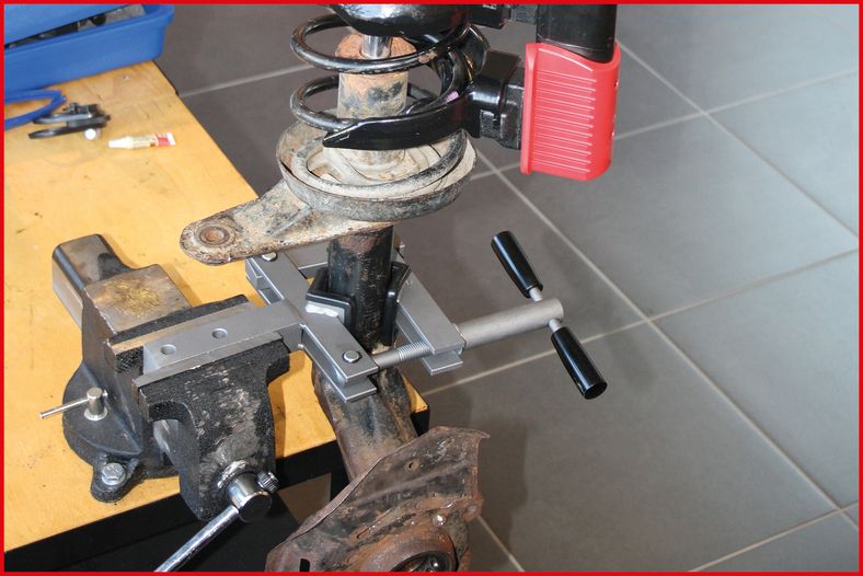 KS TOOLS Universell fjäderbens-hållare