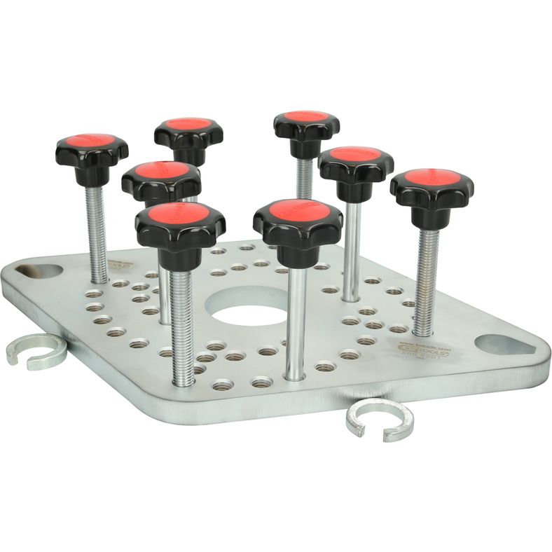 KS TOOLS Adapterplatta för tryckluft-ställ-fjäderspännare KS500.8801