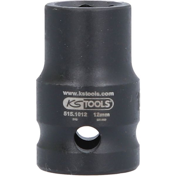 KS TOOLS 1/2" 6-kants krafthylsa 12mm