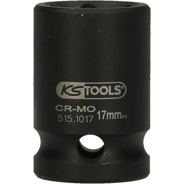 KS TOOLS 1/2" 6-kants krafthylsa 17mm