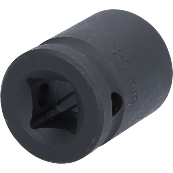 KS TOOLS 1/2" 6-kants krafthylsa 20mm