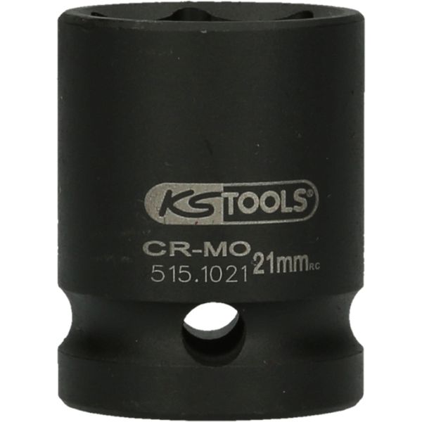 KS TOOLS 1/2" 6-kants krafthylsa 21mm
