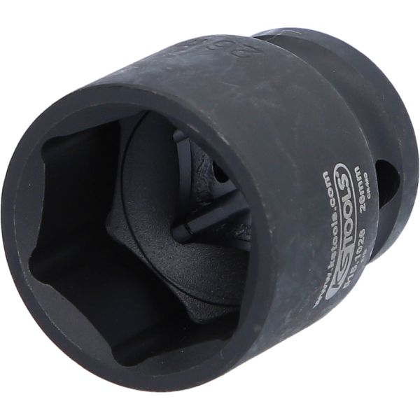 KS TOOLS 1/2" 6-kants krafthylsa 26mm