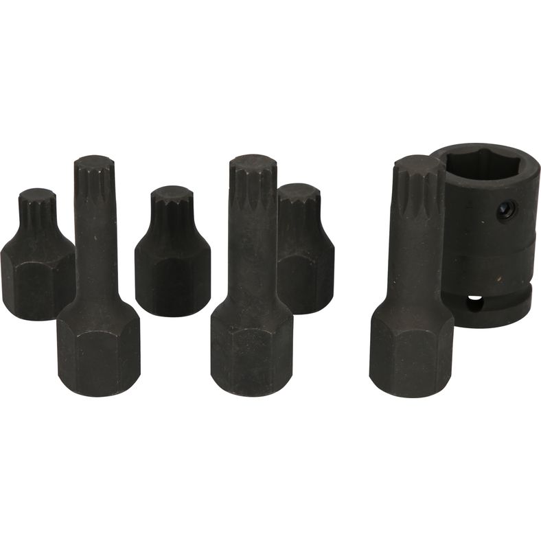 KS TOOLS XZN Kraftbitshylssats 1/2