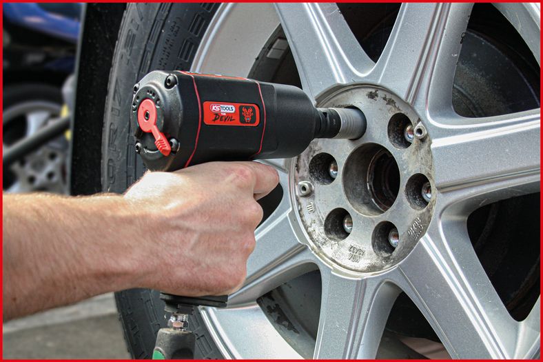 KS Tools 1/2" THE DEVIL Tryckluft Mutterdragare 1600 Nm