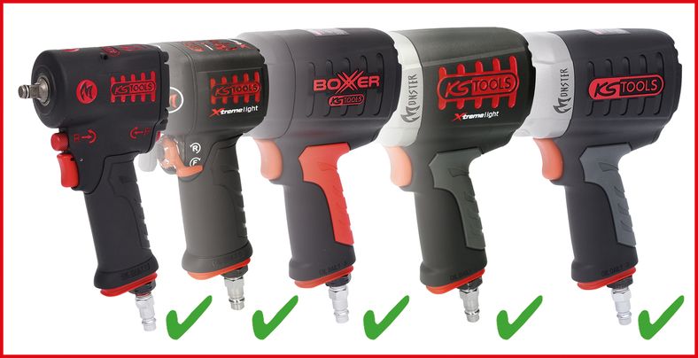 KS OOLS Tryckluftsslang med gummi skydd