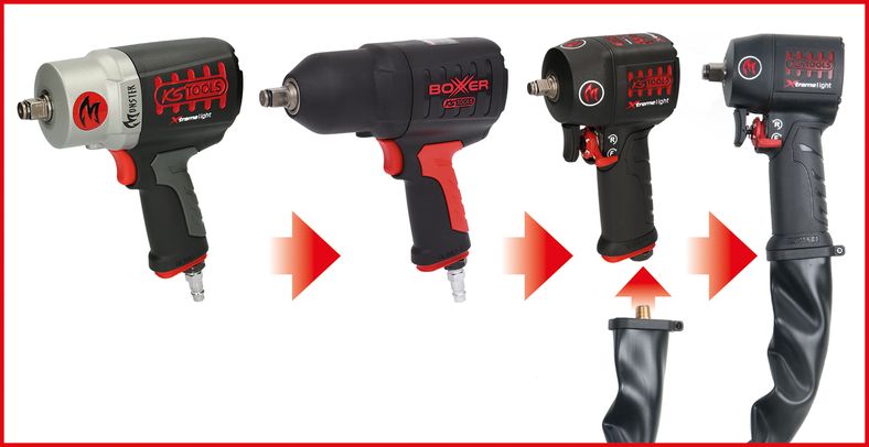 KS OOLS Tryckluftsslang med gummi skydd