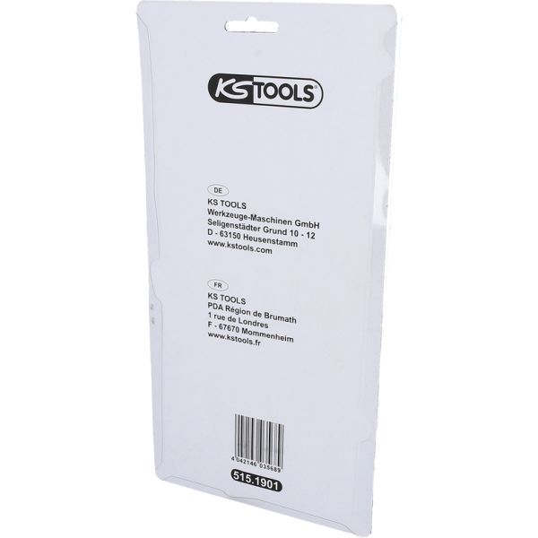 KS TOOLS Tryckluft-blåsmunstycke med flödesreglering