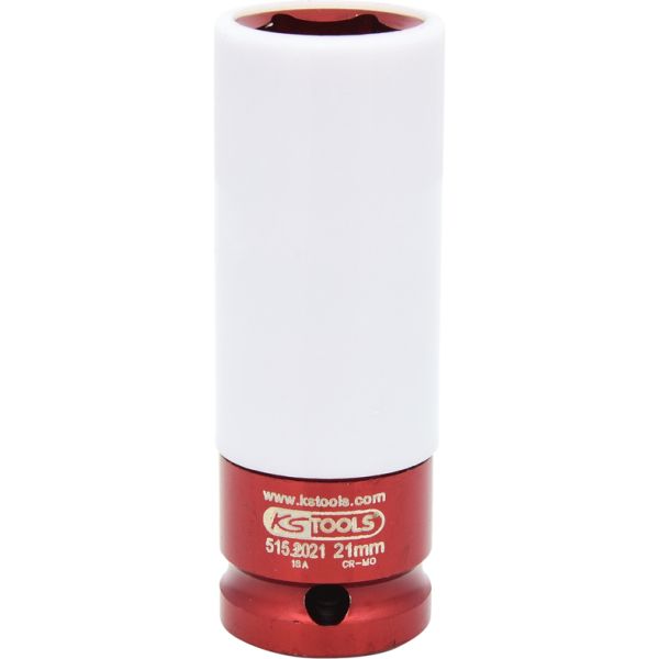 KS TOOLS 1/2” krafthylsa 21mm, KS515.2021