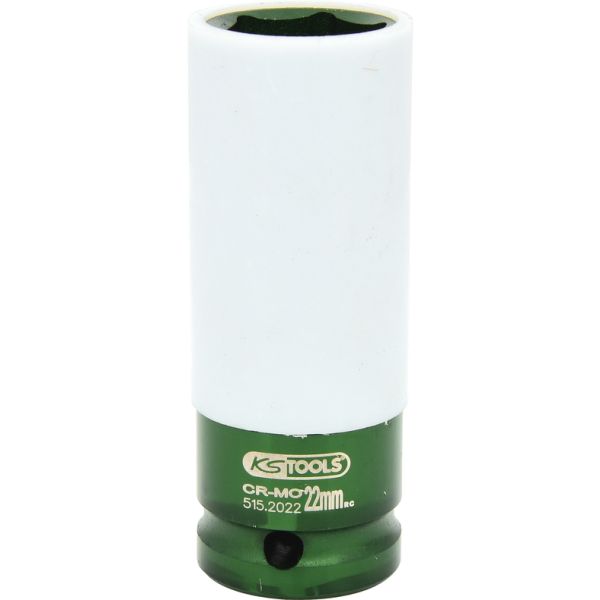KS TOOLS 1/2” krafthylsa 22mm, KS515.2022-E