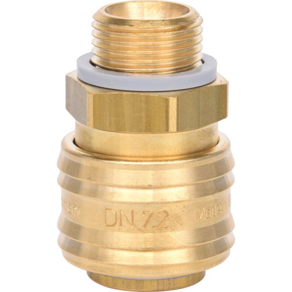 KS TOOLS Koppling med utvändig gängning, Tryckluftskopplingar