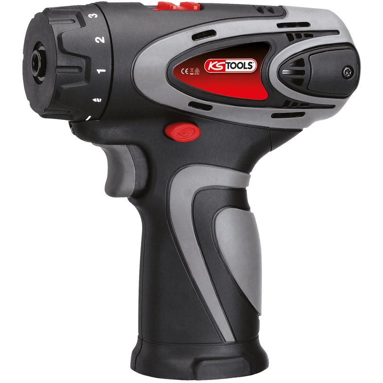 KS TOOLS Batteridriven borrskruvmejsel, 24 Nm, 400 varv/min 10,8V, utan b