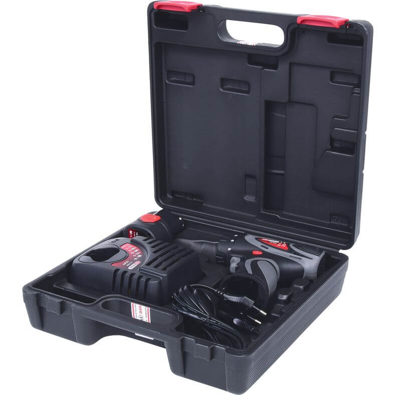 KS TOOLS batteridriven-slag-skruvmejsel, 1/4" 24Nm, 400 varv/min 10,8V,