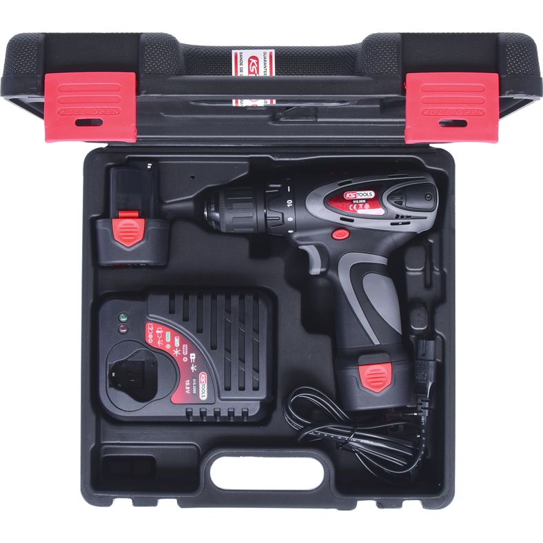 KS TOOLS Batteridriven borrskruvmejsel 24 Nm, 1 870 varv/min 10,8V