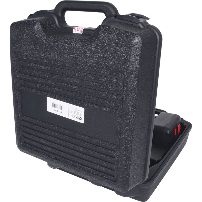 KS TOOLS Batteridriven-vinkelslipare 7000 varv/min med 2 uppladdningsbara