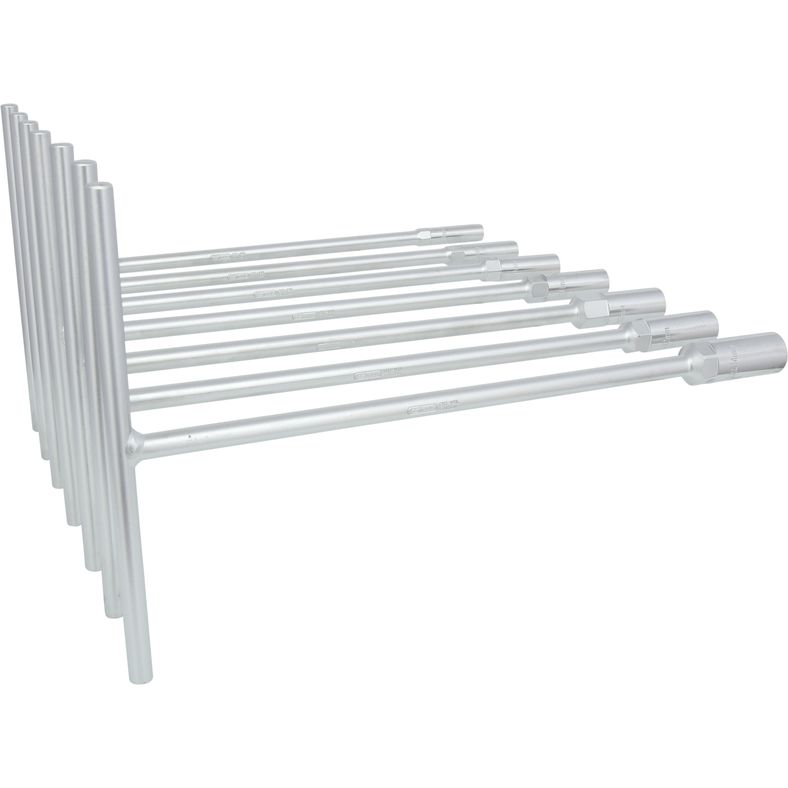 KS TOOLS T-handtag insticksnyckel-sats, 7-delars, 8-14mm