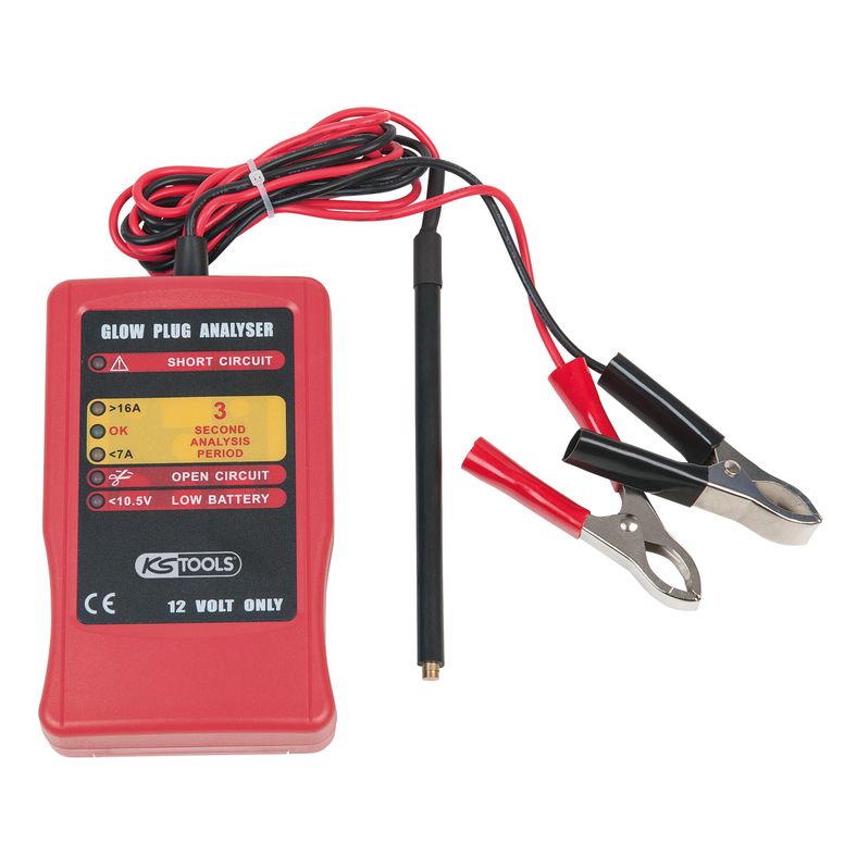 KS TOOLS Glödstift-testutrustning