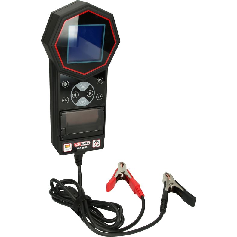 KS TOOLS Batteritestare för 12 Volt-batterier (blysyra-, gel-, vå KS550.1649