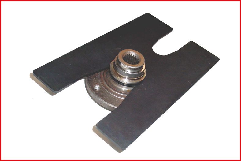 KS TOOLS Prismaplatta extra tunn Ø 30,0 / 45,0 mm