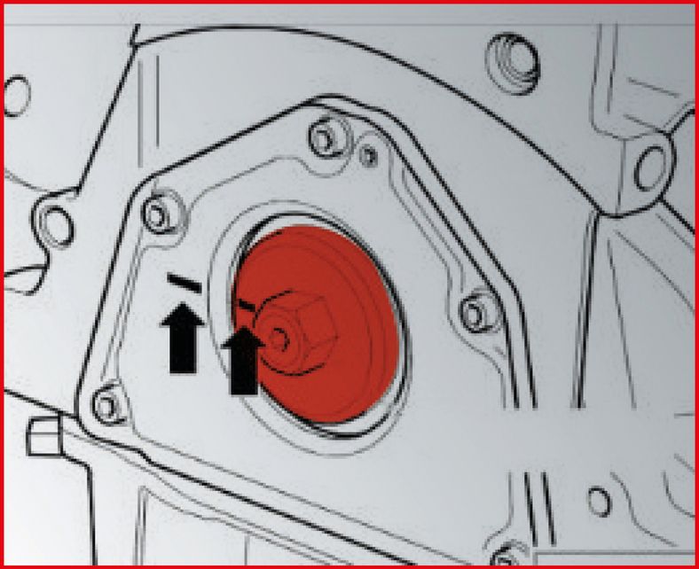 KS TOOLS VW vattenpump-avmonterings-verktygssats, 3-delars