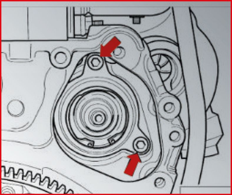 KS TOOLS VW vattenpump-avmonterings-verktygssats, 3-delars