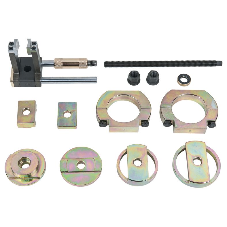 KS TOOLS Silentlagerverktyg-sats för BMW bakaxel, 13-delars