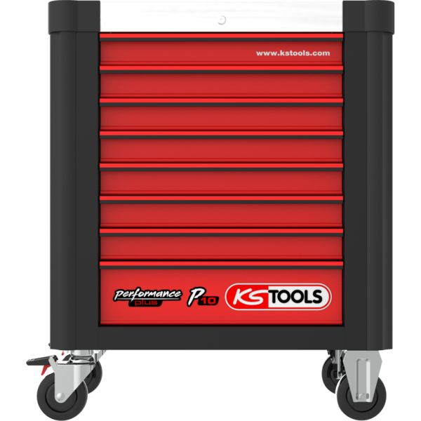 KS Tools Performanceplus P10 Verkstadsvagn – 241 Verktyg, 8 Lådor