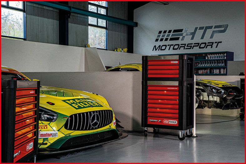 KS Tools Performanceplus P10 Verkstadsvagn – 241 Verktyg, 8 Lådor