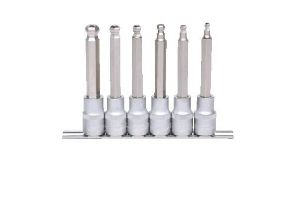 KS TOOLS 1/2" bit hylssats insex 6-delars KS911.1650