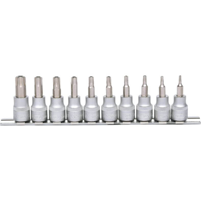 KS TOOLS 3/8" bit-hylssats 10-delars TB10-TB55 med stjärnhål. KS911.3940