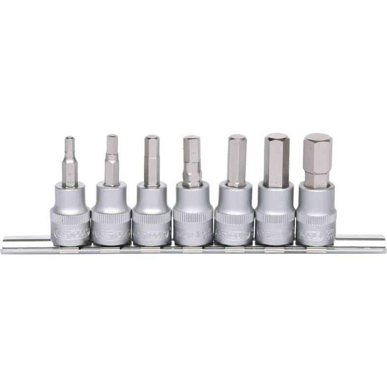 KS TOOLS 3/8" bit hylssats insex 7-delars KS911.3945