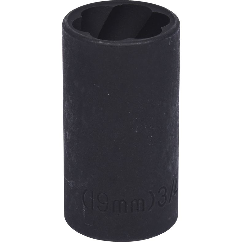 KS TOOLS 1/2" spiralprofil krafthylsa, 19mm, 50mm lång