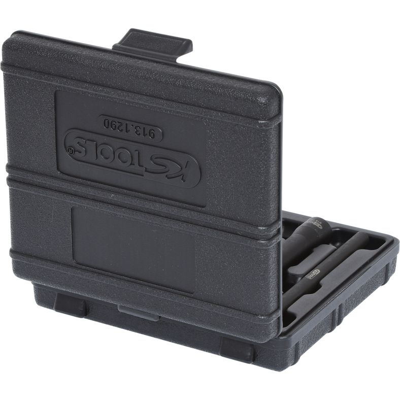 KS TOOLS specialverktyg 1/2" spiralprofil kraft hylssats, XL 4-delars, 17-21mm